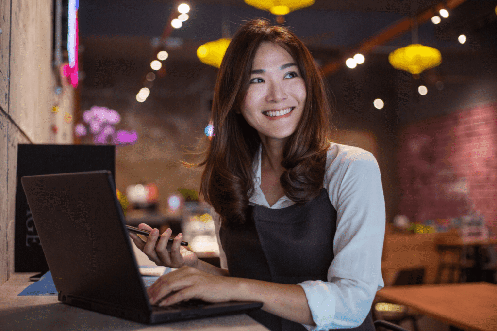 Business owner no longer waiting for customers